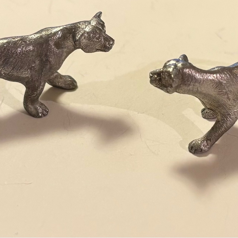 Vintage Spoontique Pewter Panther/Bobcat